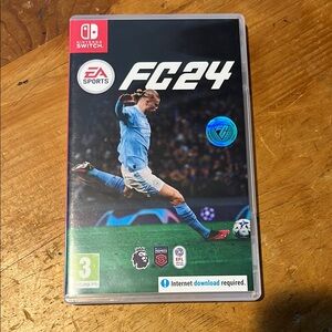 Nintendo Switch EA Sports FC 24 - Blue and Black